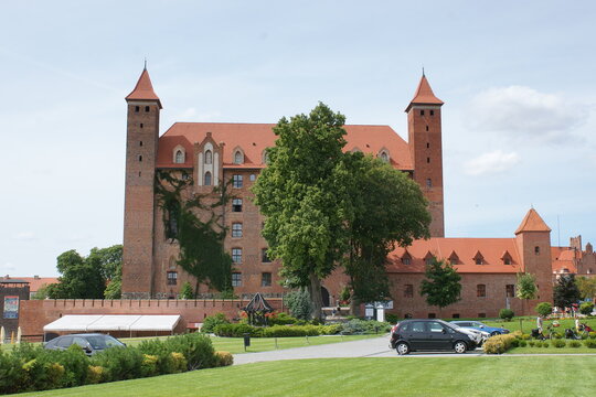 Gniew. Zamek Komturski. Siedziba polskich starost&oacute;w. Polska - Pomorze.