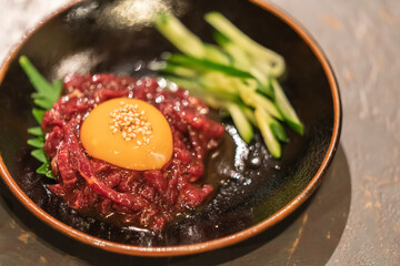 Kobe beef sashimi