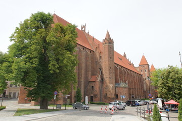 Kwidzyń. Katedra pw. Świętego Jana Ewangelisty. Polska - Pomorze.
