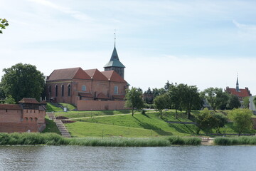 Malbork. Zamek Komturski. Rezydencja królów Polski. Polska - Pomorze.