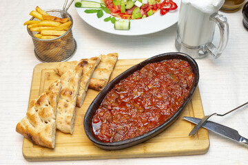 Turkish style kebab meat saute - Stock image stock photo
Beef Stew, Boiled, Braised, Cabbage, Carrot