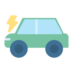 Car energy icon vector