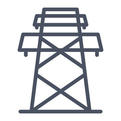 Tower icon vector