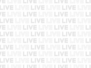 LIVE文字パターン背景：灰色