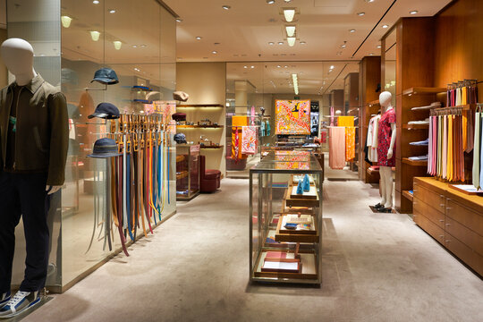 SINGAPORE - CIRCA APRIL, 2019: Interior Shot Of Louis Vuitton Store In  Changi International Airport. Stock Photo, Picture and Royalty Free Image.  Image 134904572.