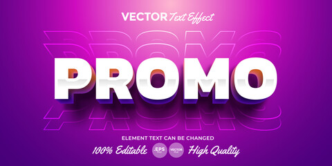 Promo Text Effect