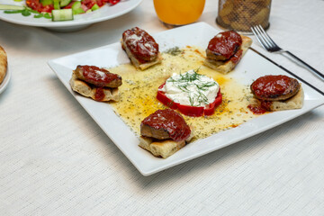 Meatballs - Stock image stock photo
Appetizer, Barbecue Grill, Beef, Cabbage, Cooked