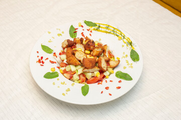 Various grilled meat on wooden plate stock photo
Barbecue - Meal, Beef, Skewer, Barbecue Grill, Burning