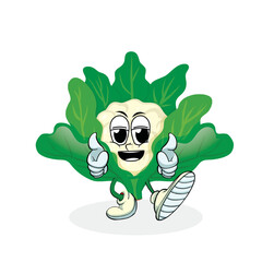 Vegetable cute characters with kawaii faces cartoon illustration. doodle character.