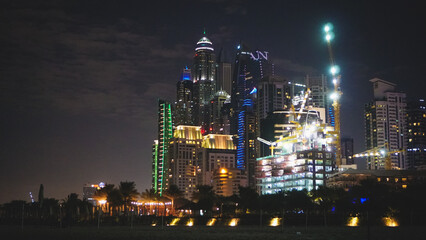 Fototapeta na wymiar Scenes from the city of Dubai, United Arab Emirates