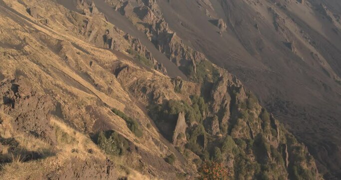 The dikes of the Bove Valley, Etna.
