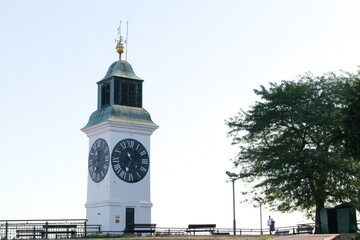 clock tower in the city
