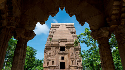 Fototapeta Teli ka Mandir, also known as Telika Temple, is a Hindu temple located within the Gwalior Fort in Madhya Pradesh, India obraz