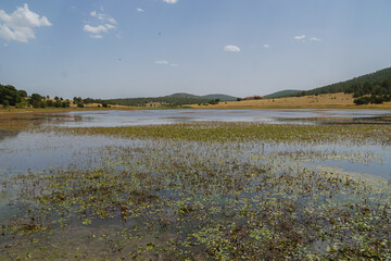 Laguna de Bezas en Teruel , Sierra de Albarracín, Aragón