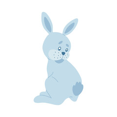 Blue rabbit