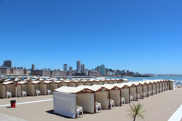 view of the beach in Argentina