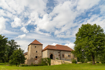 Fototapeta na wymiar Kestrany fortress, Southern Bohemia, Czech Republic