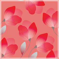 Print for kerchief, bandana, scarf, handkerchief, shawl, neck scarf. Squared pattern with ornament for fabric, textile, silk products. Paisley vector with abstract flowers. Floral folk tracery