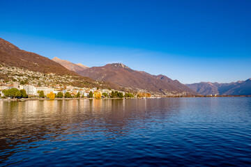 Lake and mountains - Locarno, Switzerland