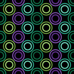 Geometric circle seamless polka dots pattern for wrapping paper and clothes print and kids accessories
