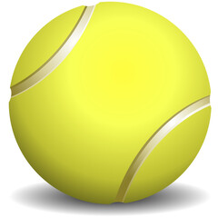 tennis ball vector