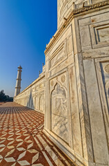 Fototapeta na wymiar The Taj Mahal, India