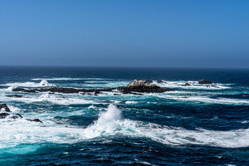 waves on the ocean California