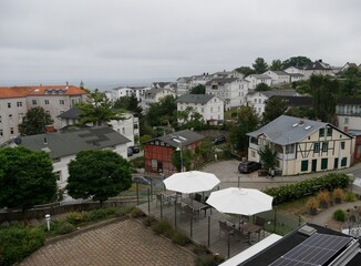 Sassnitz Altstadt auf R&uuml;gen von oben