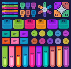 Creative Colorful Infographic Elements