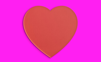 pink valentine heart