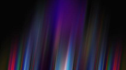 Abstract dark background with glowing multi-colored lines