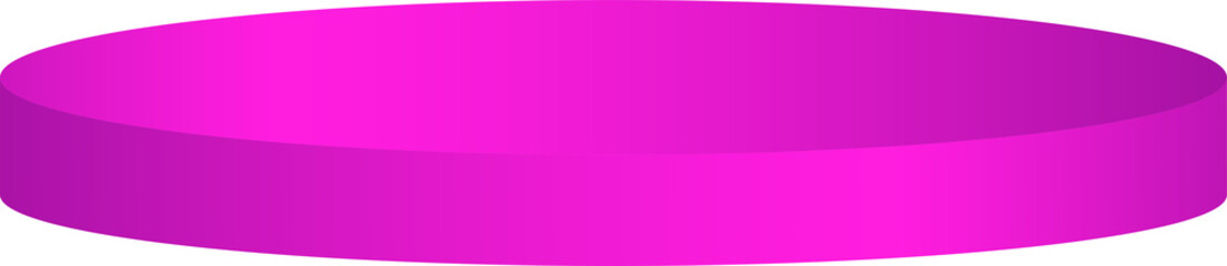 Elegant Purple Plain Podium 1 Stage Perfect For Element Design Advertising or Social Media Promotion