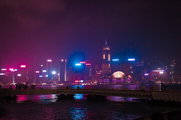 Fototapeta na wymiar Hong Kong City