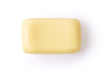 soap bar on the white background with clipping path