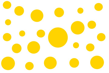 Peas of the same color. Transparent PNG background.