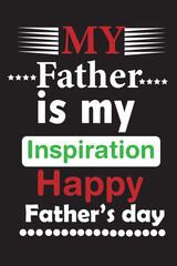 Happy father's day t-shirt design