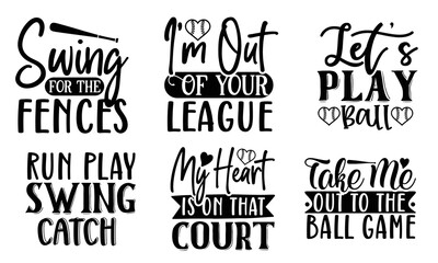 Baseball SVG Design Template