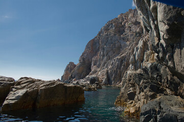 Fototapeta na wymiar Isla Espíritu Santo, La Paz, Baja California Sur, México