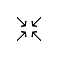 reduce icon vector design templates