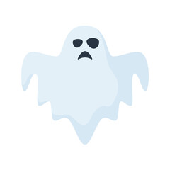 Note sticker with Ghost, vector