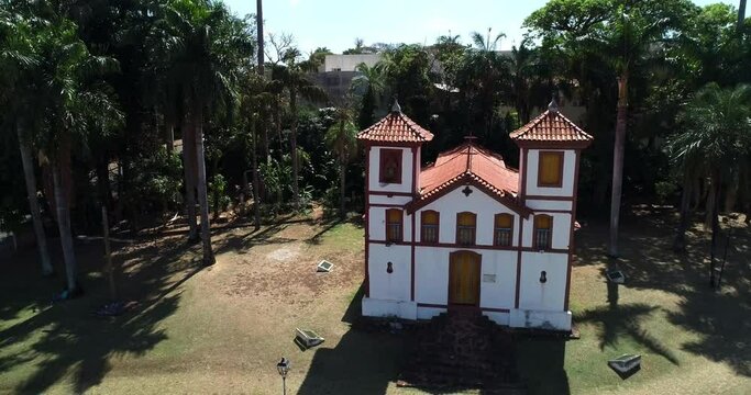 aerial view of the most visited tourist spots in the city of uberaba
