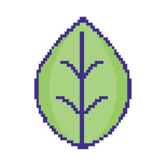 leaf pixel art