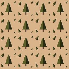 Obraz premium christmas pattern