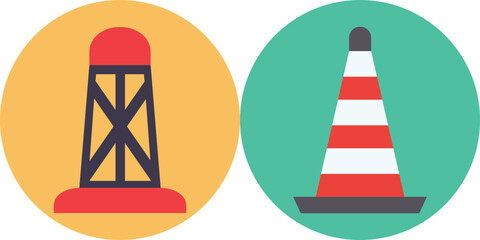 illustration of a cone