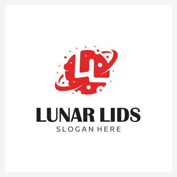 lunar logo inspiration vector icon illustration for business
