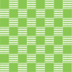 Obraz premium Beautifully patterned background square abstract for decorative plaid, argyle cloth, green gingham.