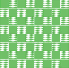 Beautifully patterned background square abstract for decorative plaid, argyle cloth, green gingham.