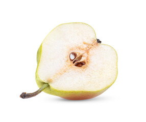 Pear isolated on white