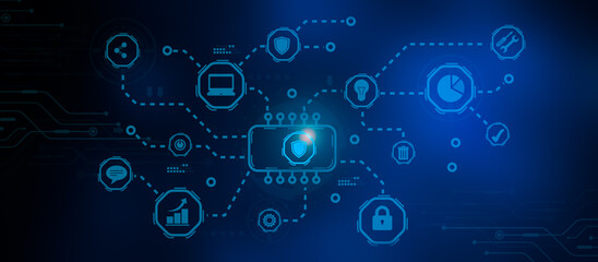 Cloud Computing Concept, Cloud computing technology internet concept background. New innovations for biosecurity, internet connectivity, innovative ideas, and inspirational ideas. creative concept 