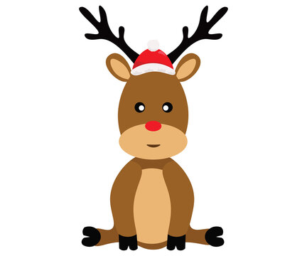 winter holiday, New Year, Christmas, deer